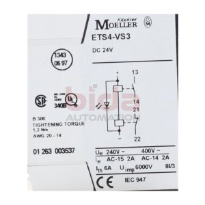 Moeller ETS4-VS3 Verstärkerbaustein amplifier module...