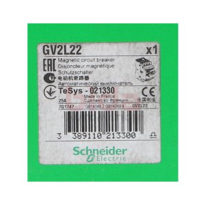 Schneider Electric GV2L22 Motorschutzschalter 3p, 25A...